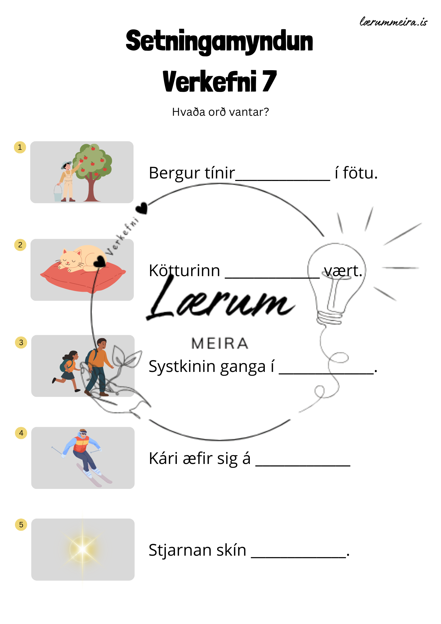 Setningamyndun
